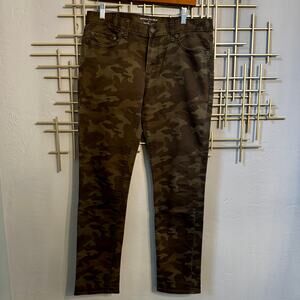 Banana Republic Travel Jean Slim Fit Camo Stretch Pants 32x32